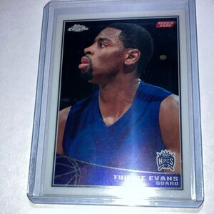 2009 Topps Chrome Tyreke Evans Sacramento Kings Rookie Card Mint /999